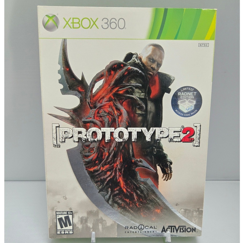 Prototype 2 Radnet Edition - Xbox‎ 360 - Complete CIB - Slipcover Tested